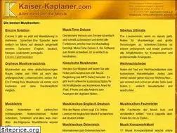 Sites similar to kaiser-kaplaner.com