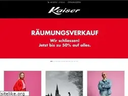 Sites similar to kaiser-mode.de