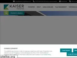 Sites similar to kaiser-properties.com
