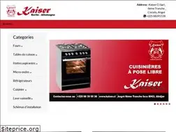 Sites similar to kaiser.ci