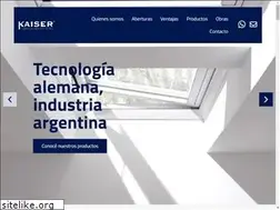 Sites similar to kaiseraberturas.com.ar