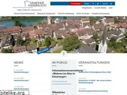 Sites similar to kaiseraugst.ch