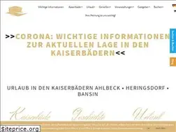 Sites similar to kaiserbaeder-auf-usedom.de