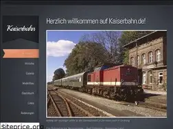 Sites similar to kaiserbahn.de