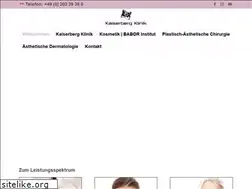 Sites similar to kaiserberg-klinik.de