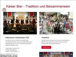 Sites similar to kaiserbier.at