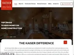 Sites similar to kaiserbuilt.com