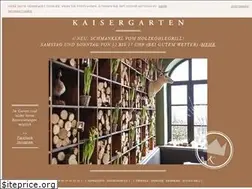 Sites similar to kaisergarten.com