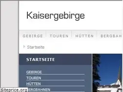 Sites similar to kaisergebirge-online.de