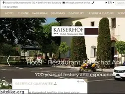 Sites similar to kaiserhof-anif.at