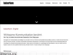 Sites similar to kaiserkom.com