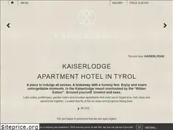 Sites similar to kaiserlodge.at