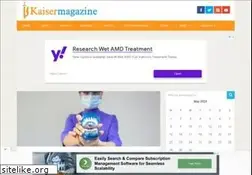 Sites similar to kaisermagazine.com
