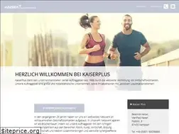Sites similar to kaiserplus.de