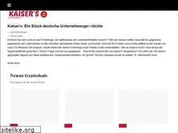 Sites similar to kaisers.de