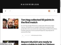 Sites similar to kaisersblog.com