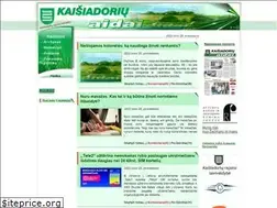 Sites similar to kaisiadoriuaidai.lt