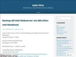 Sites similar to kaistech.wordpress.com