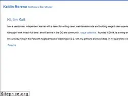 Sites similar to kaitlinmoreno.com