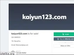 Sites similar to kaiyun123.com