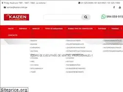 Sites similar to kaizen.com.pe