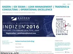 Sites similar to kaizeninstituteindia.wordpress.com