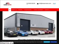 Sites similar to kaizermotor.co.uk