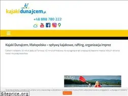 Sites similar to kajakidunajcem.pl