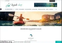 Sites similar to kajakshop.hu
