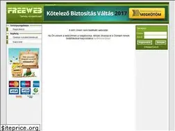Sites similar to kajaneszter.freeweb.hu
