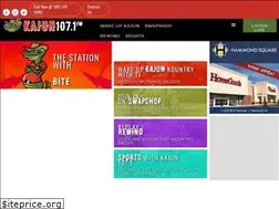 Sites similar to kajun107.net
