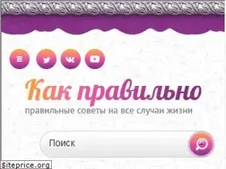 Sites similar to kak-pravilno.com