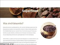 Sites similar to kakao-nibs.de