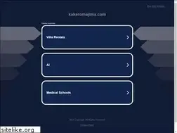 Sites similar to kakeromajima.com
