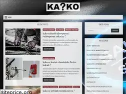 Sites similar to kako.com.hr