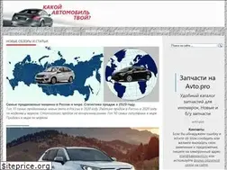 Sites similar to kakoeauto.ru