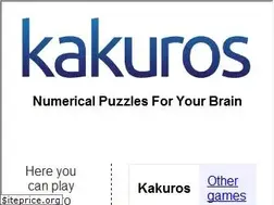 Sites similar to kakuros.com
