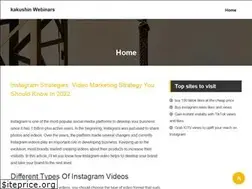 Sites similar to kakushinwebinars.com