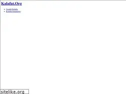 Sites similar to kalafut.org