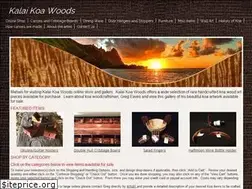 Sites similar to kalaikoawoods.com
