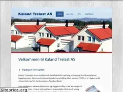 Sites similar to kaland-trelast.no