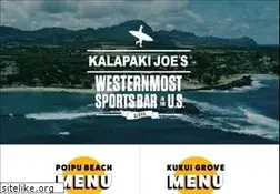 Sites similar to kalapakijoes.com