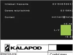 Sites similar to kalapod.ro