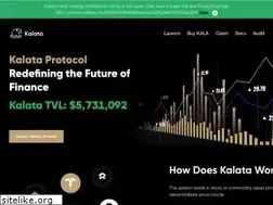 Sites similar to kalata.io