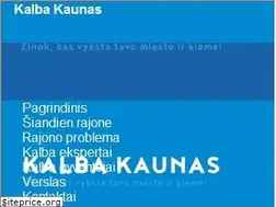 Sites similar to kalba-kaunas.lt