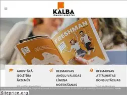Sites similar to kalba.lv