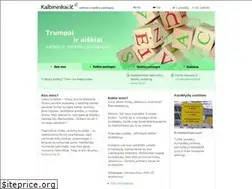 Sites similar to kalbininkai.lt