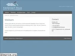 Sites similar to kaldenbachbouw.nl