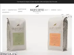 Sites similar to kaldiscoffee.com