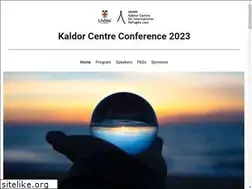 Sites similar to kaldorconference.com